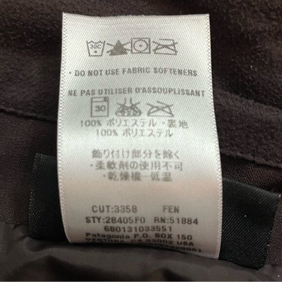 Patagonia Tres 3-in-1 Parka Brown Missing Inner Puffer Women Size XS - Picture 9 of 10